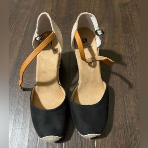 White Mountain Mamba Espadrille Wedge Sandal